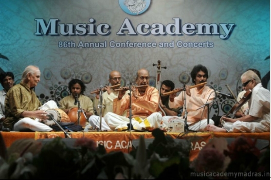 86th Music Conference & Concerts: 15th December 2012 - Sangita  Kalanidhi Dr.N.Ramani, R.Thygarajan & R.Atulkumar(FluteTrio) with Sangita Kalanidhi M.Chandrasekaran(Violin),Sangita Kalanidhi Umayalpuram K.Sivaraman(Mridangam 7 U.N. Gridhar Udupa(Ghatam) 